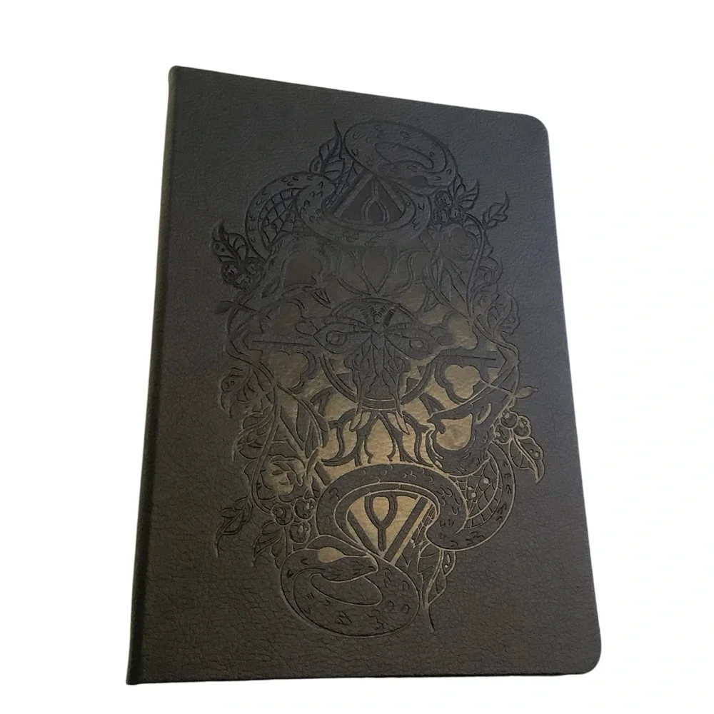 Black Weekly Agenda Task Journal Undated Illumicrate